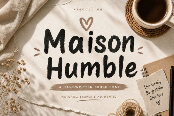 Boost Your Brand with Maison Humble Font