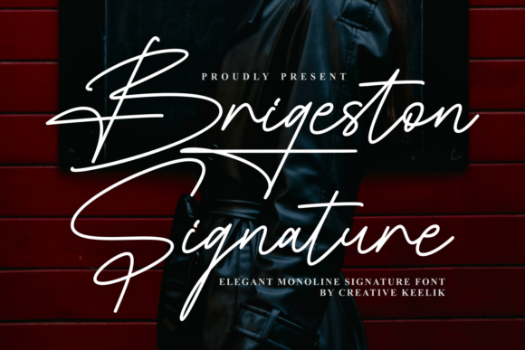 Brigeston Signature: A Font for Campaigns That Speak with Grace