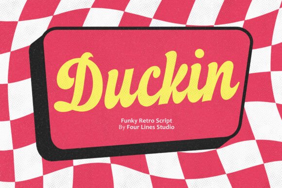 Font Choice That Speaks Volumes: Duckin in Editorial Design