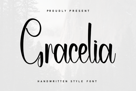 Gracelia: A Font That Brings Handwritten Charm to Your Craft Projects