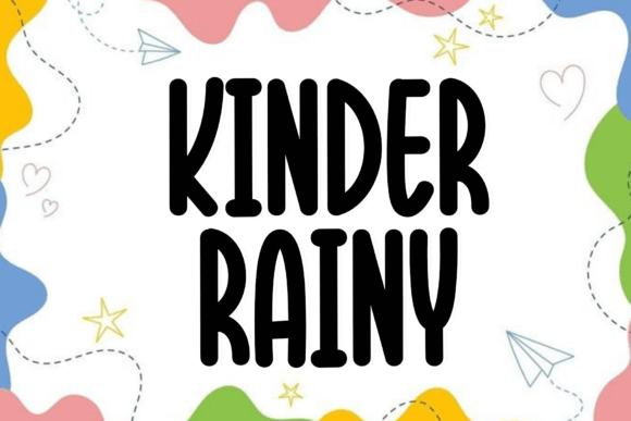 Kinder Rainy: A Font That Elevates Digital Branding
