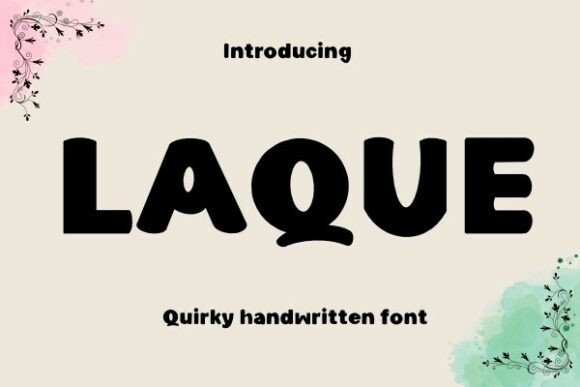 Laque: A Script Font That Elevates Digital Branding