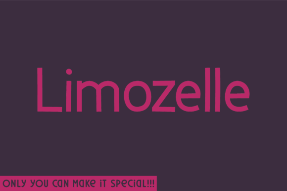 Limozelle: A Font That Adds Personality to Your Brand