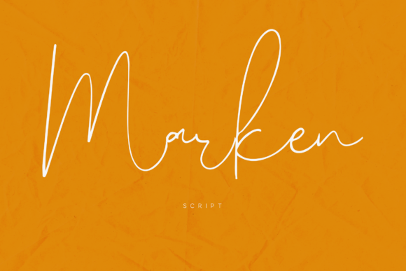 Marken: A Script Font That Adds Personality to Branding