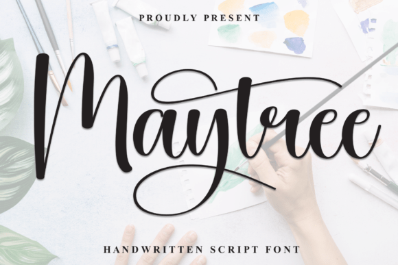 Maytree: A Script Font That Breathes Life Into Your Creations