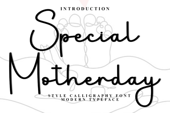 Special Motherday: A Festive Script Font for Campaigns