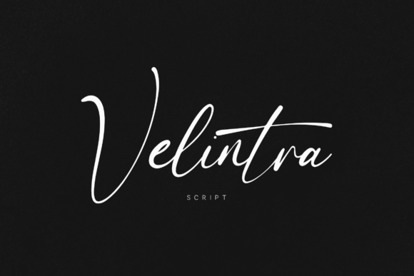 Velintra: A Script Font for Modern Web Design