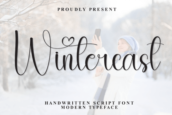 Wintercast: A Script Font for Digital Design Excellence